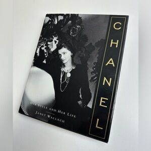 Chanel: Her style and her life by Janet Wallach Fashion Coffee Table Book